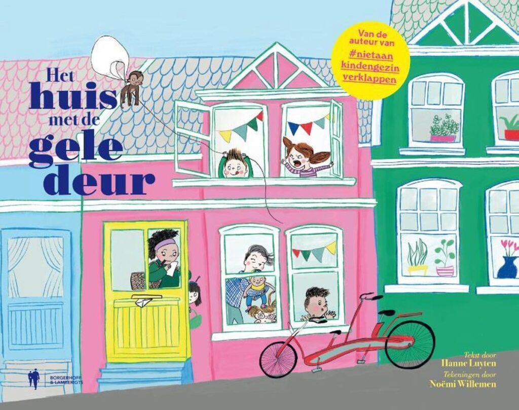 Kinderboeken Het huis met de gele deur Hanne Luyten