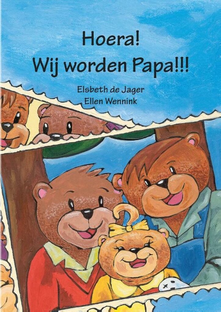 Kinderboeken Hoera wij worden papa Elsbeth de Jager